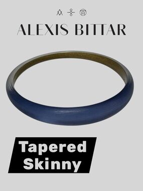 Alexis Bittar Lavender lucite Bangle Bracelet